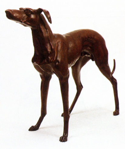 Bronze Greyhound Statues - Click Image to Close